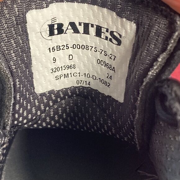 Bates Vibram Black Oxford Dress Shoes • High Gloss Military Uniform (Men's 9D) - Picture 6 of 7